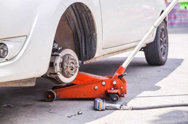 Определение мест для установки домкрата