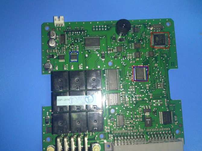 Основные признаки неисправности блока управления