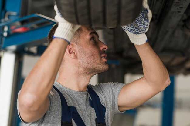 Подготовка к разборке переднего моста