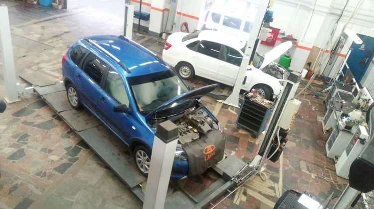 Подготовка автомобиля к процедуре замены